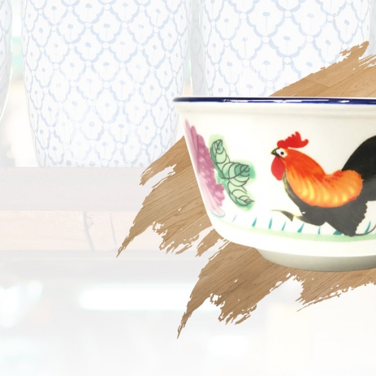 The wide range of kitchen utensils and appliances